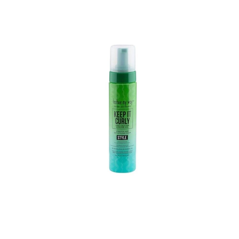TEXTURE MY WAY KEEP IT CURLY STRETCH & SET STYLING FOAM 8.5 OZ‎